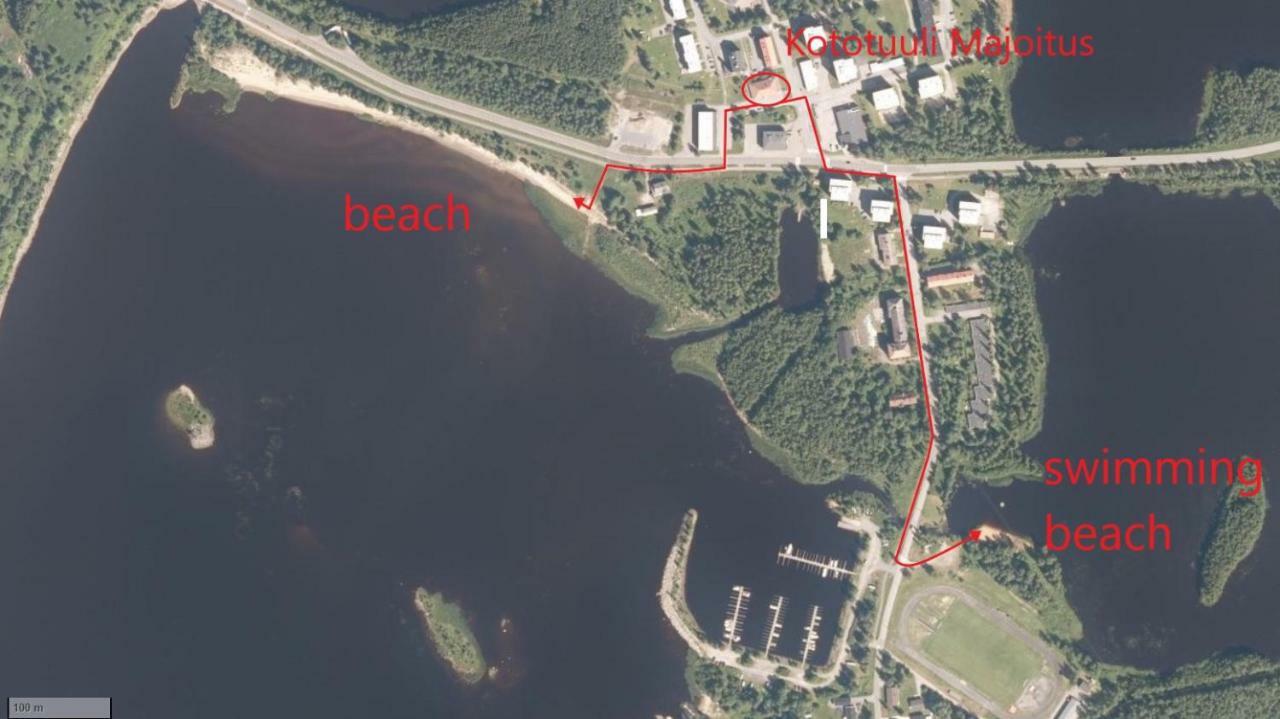 Kototuuli Majoitus Lägenhet Kemi Exteriör bild